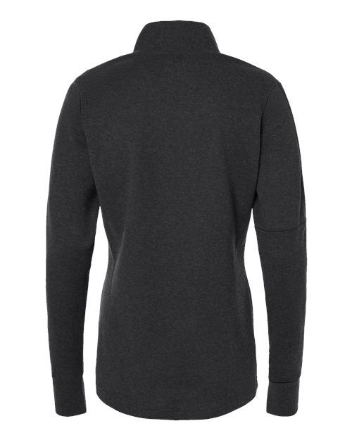 Adidas - Women's 3-Stripes Quarter-Zip Sweater - A555