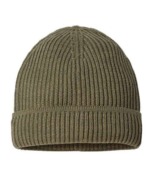 Atlantis Headwear - Sustainable Finish Edge Cuffed Beanie - MAPLE