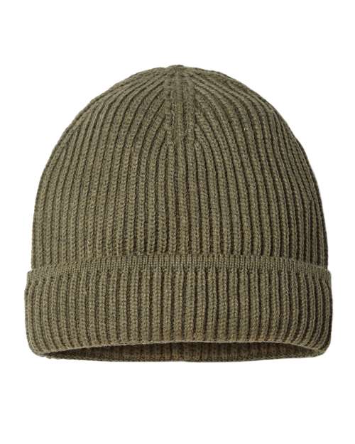 Atlantis Headwear - Sustainable Finish Edge Cuffed Beanie - MAPLE