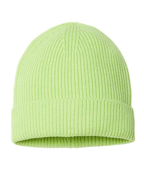 Atlantis Headwear - Sustainable Fine Rib Cuffed Beanie - ANDY