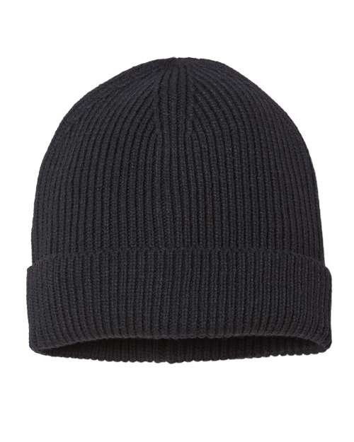 Atlantis Headwear - Sustainable Fine Rib Cuffed Beanie - ANDY