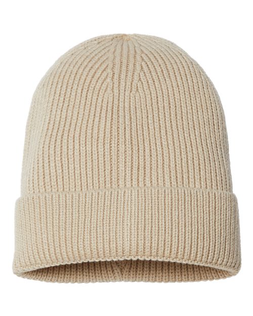 Atlantis Headwear - Sustainable Fine Rib Cuffed Beanie - ANDY