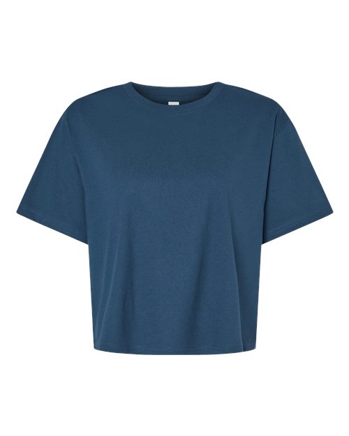 American Apparel - Women's Fine Jersey Boxy Tee - 102