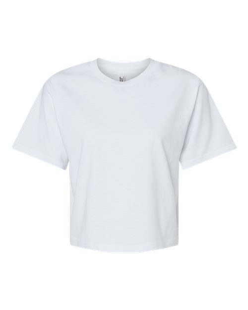 American Apparel - Women's Fine Jersey Boxy Tee - 102