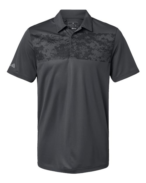 Adidas - Camo Chest Print Polo - A585