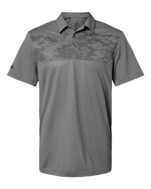 Adidas - Camo Chest Print Polo - A585