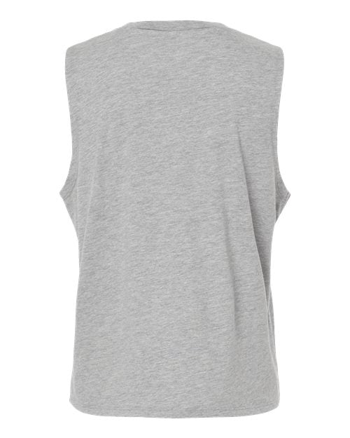 Alternative - Women's Cotton Jersey CVC Go-To Crop Muscle Tank - 1174CV