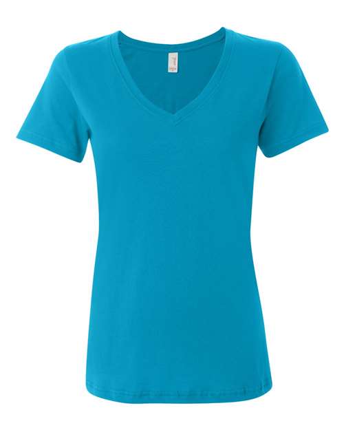 Anvil - Women's Featherweight V-Neck T-Shirt - 392