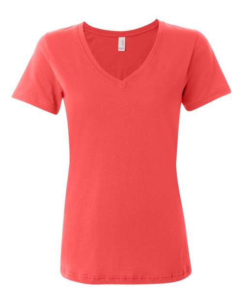 Anvil - Women's Featherweight V-Neck T-Shirt - 392