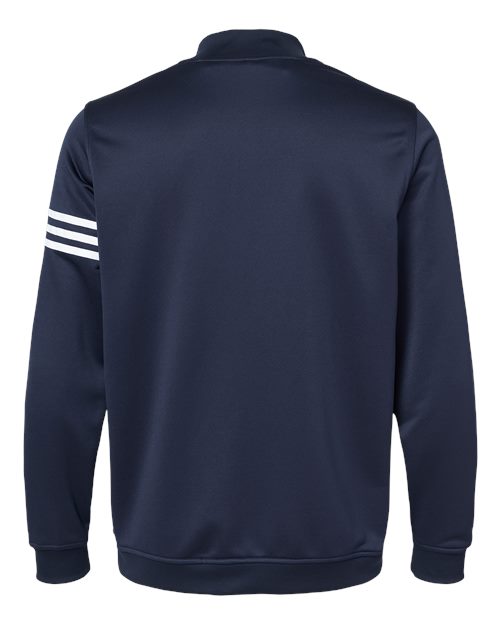 Adidas - 3-Stripes French Terry Quarter-Zip Pullover - A190