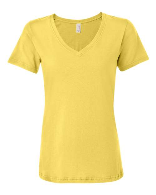 Anvil - Women's Featherweight V-Neck T-Shirt - 392