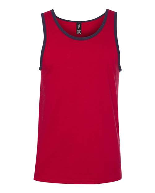 Anvil - Lightweight Ringer Tank Top - 986