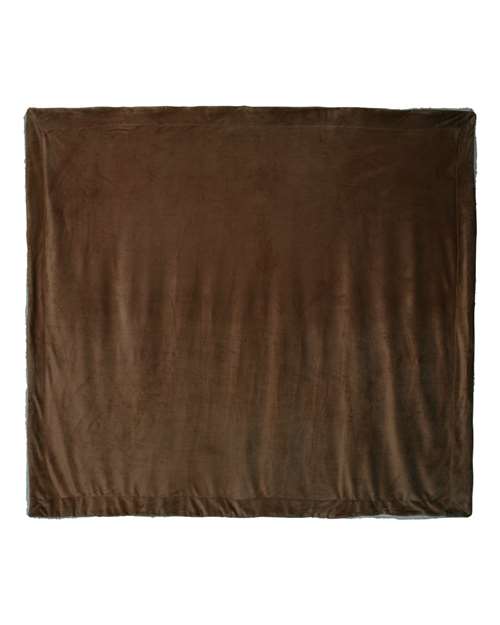 Alpine Fleece - Oversized Mink Sherpa Blanket - 8726