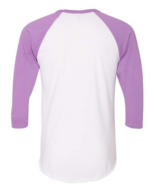 American Apparel - 50/50 Raglan Three-Quarter Sleeve Tee - BB453W