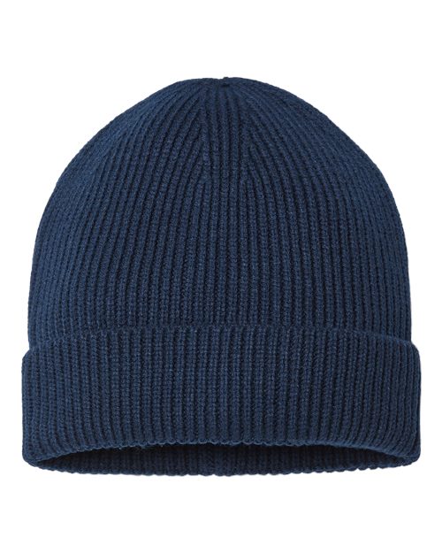 Atlantis Headwear - Sustainable Fine Rib Cuffed Beanie - ANDY