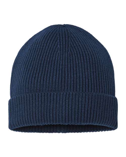 Atlantis Headwear - Sustainable Fine Rib Cuffed Beanie - ANDY