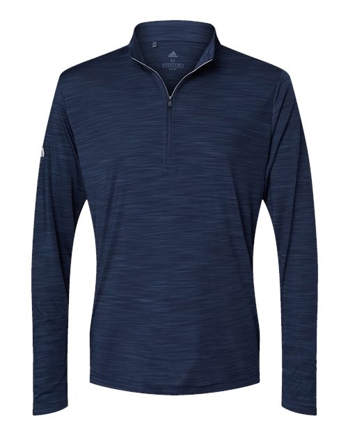 Adidas - Lightweight Mélange Quarter-Zip Pullover - A475