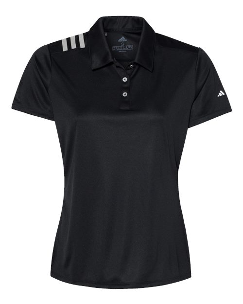 Adidas - Women's 3-Stripes Shoulder Polo - A325