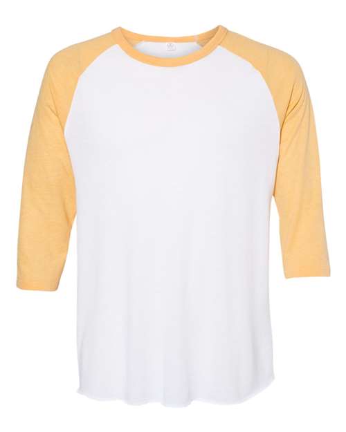 Alternative - Vintage Jersey Baseball Three-Quarter Sleeve Tee - 5127