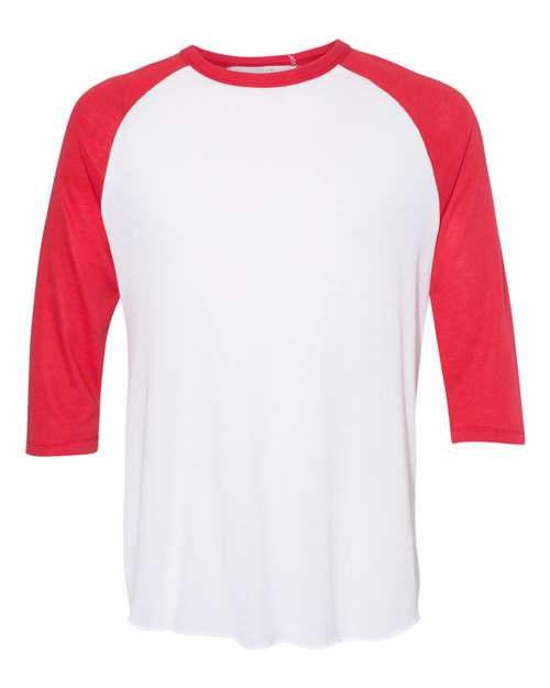 Alternative - Vintage Jersey Baseball Three-Quarter Sleeve Tee - 5127