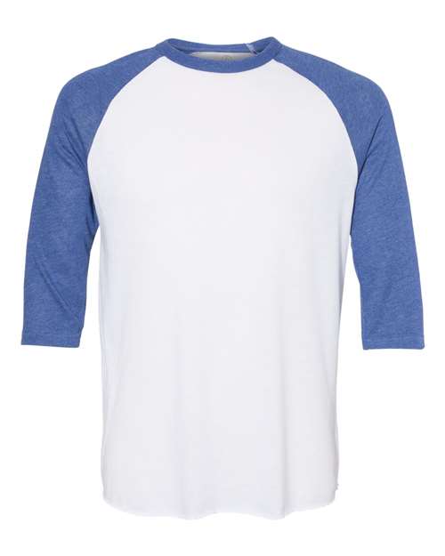 Alternative - Vintage Jersey Baseball Three-Quarter Sleeve Tee - 5127