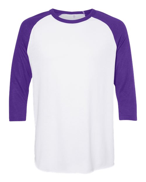 Alternative - Vintage Jersey Baseball Three-Quarter Sleeve Tee - 5127