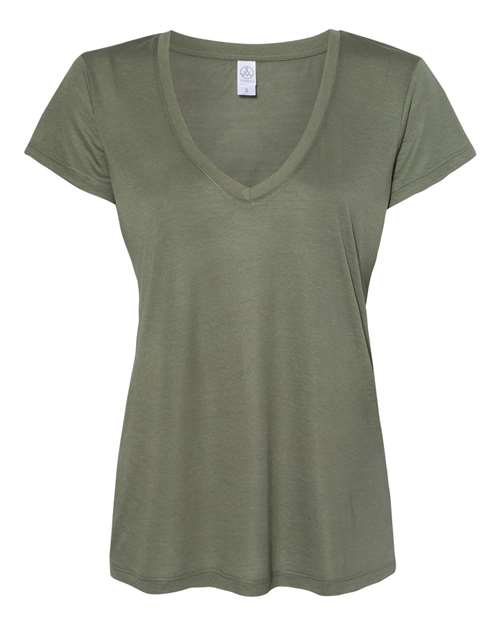 Alternative - Women's Slinky Jersey V-Neck Tee - 2894