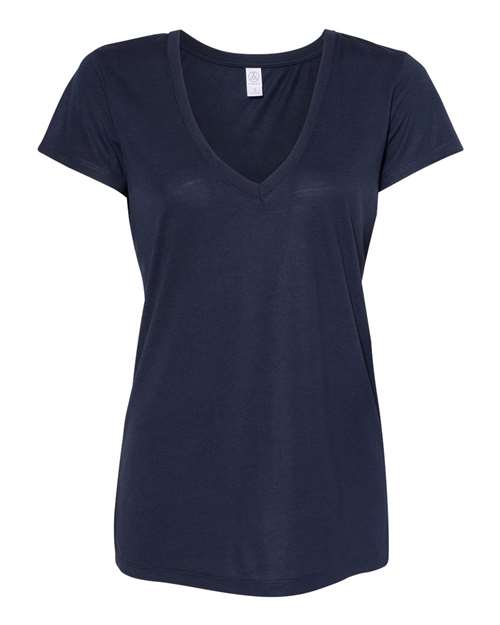 Alternative - Women's Slinky Jersey V-Neck Tee - 2894