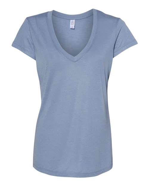 Alternative - Women's Slinky Jersey V-Neck Tee - 2894