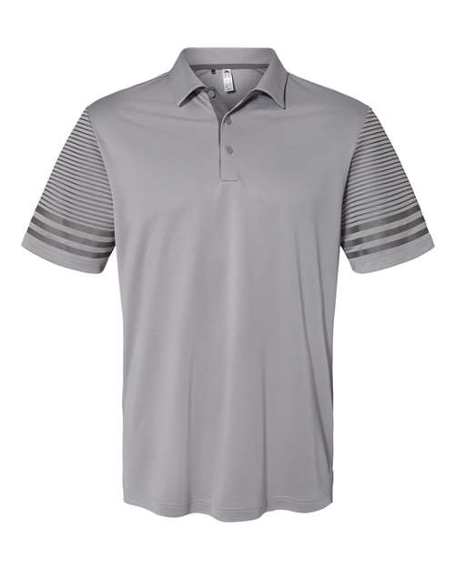 Adidas - Striped Sleeve Polo - A490