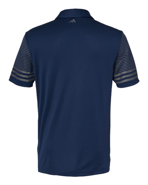 Adidas - Striped Sleeve Polo - A490