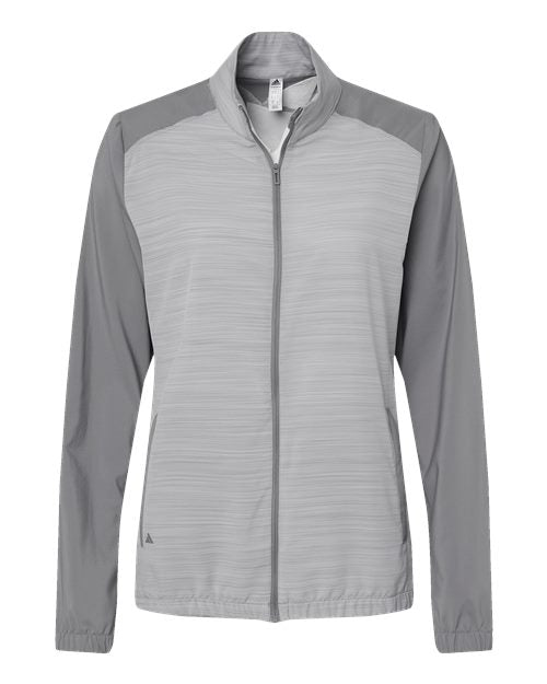 Adidas - Women's Heather Block Full-Zip Windshirt - A547