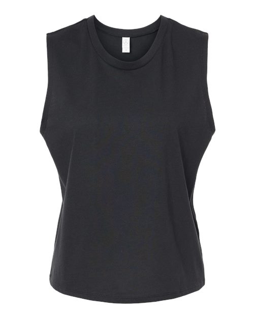 Alternative - Women's Cotton Jersey Go-To Crop Muscle Tank - 1174